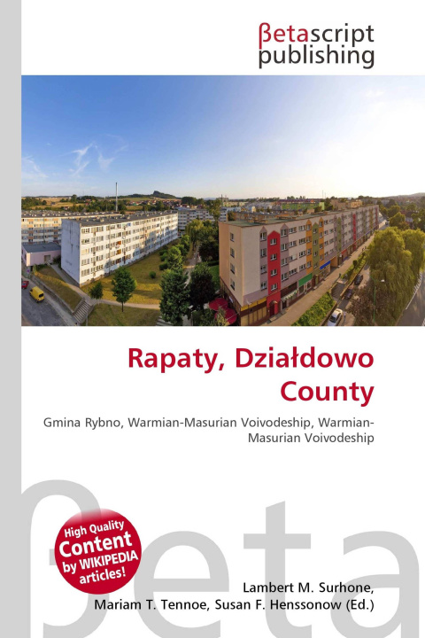 Kniha Rapaty, Dzia¿dowo County Mariam T. Tennoe