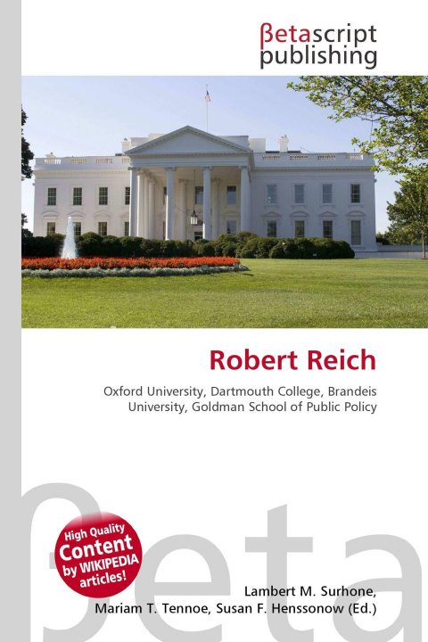 Kniha Robert Reich Mariam T. Tennoe