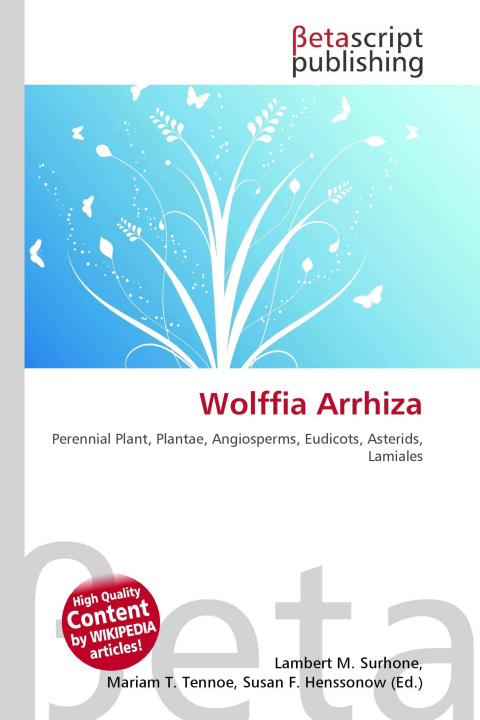 Kniha Wolffia Arrhiza Mariam T. Tennoe