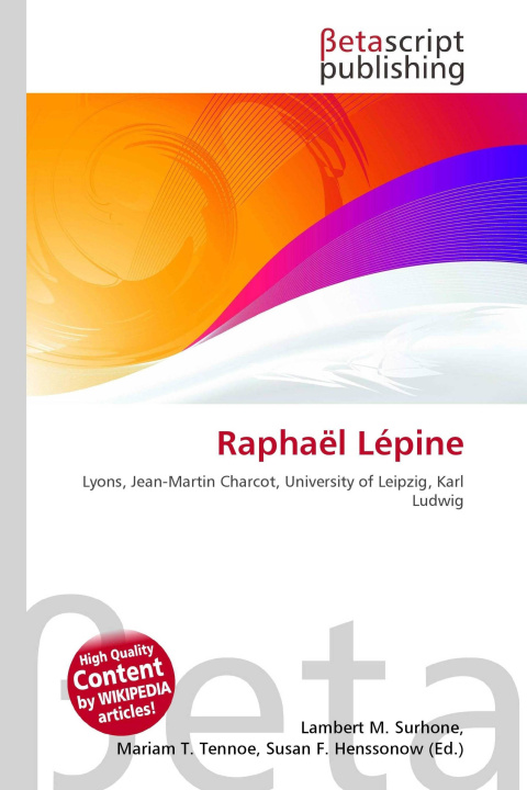 Kniha Raphaël Lépine Mariam T. Tennoe