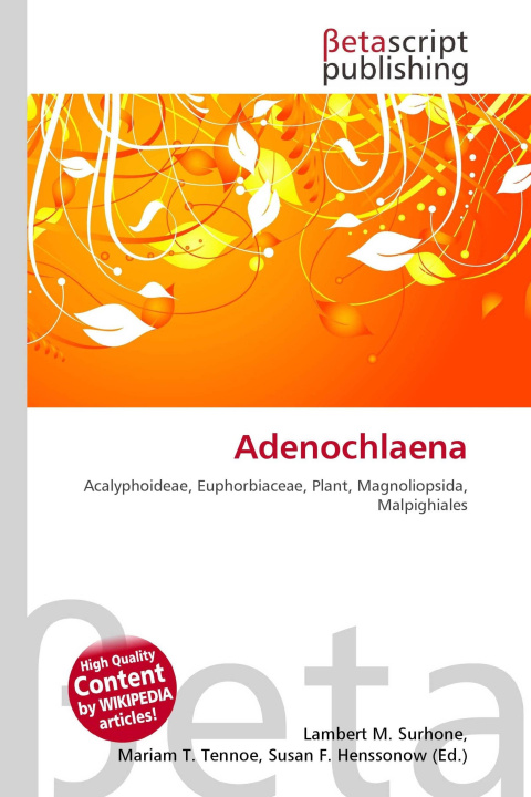 Kniha Adenochlaena Mariam T. Tennoe