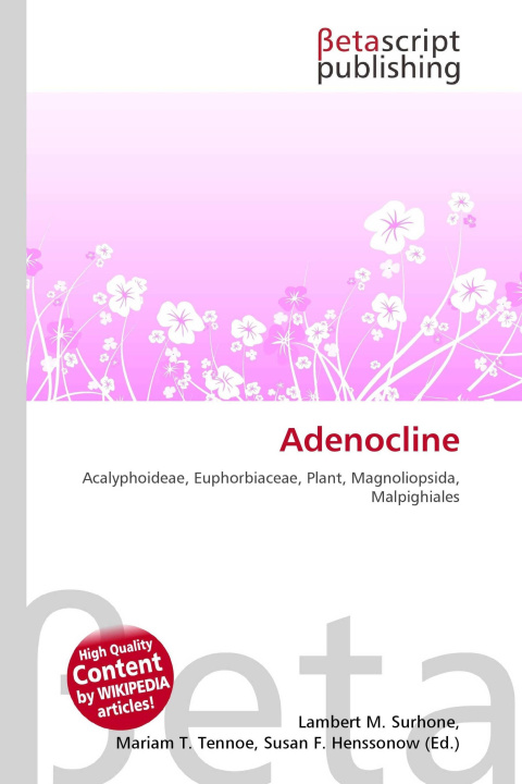 Kniha Adenocline Mariam T. Tennoe