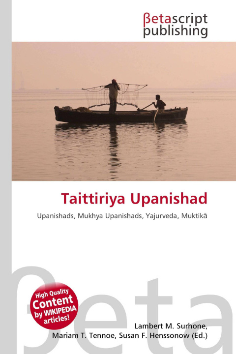 Knjiga Taittiriya Upanishad Mariam T. Tennoe