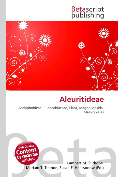 Kniha Aleuritideae Mariam T. Tennoe