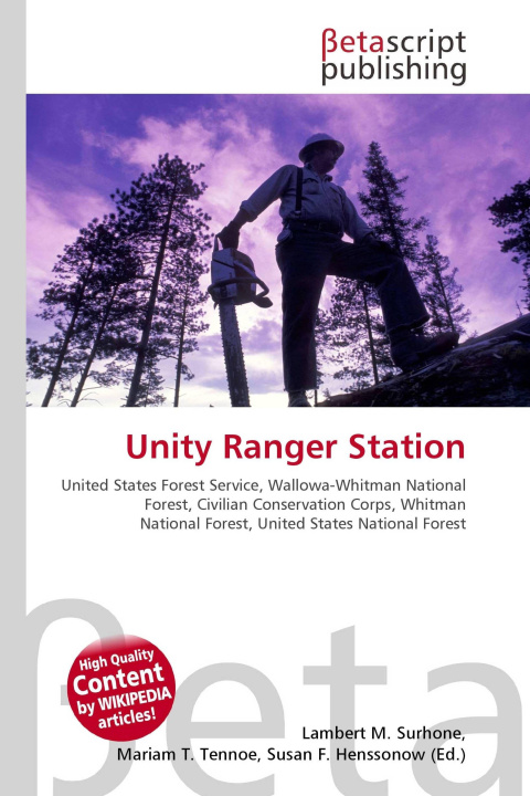 Kniha Unity Ranger Station Mariam T. Tennoe