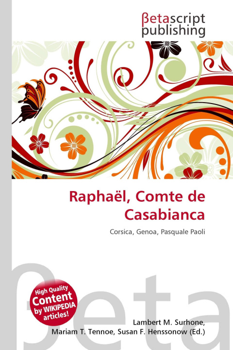 Kniha Raphaël, Comte de Casabianca Mariam T. Tennoe