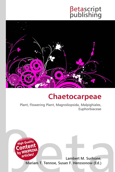 Kniha Chaetocarpeae Mariam T. Tennoe