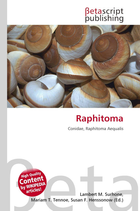 Kniha Raphitoma Mariam T. Tennoe
