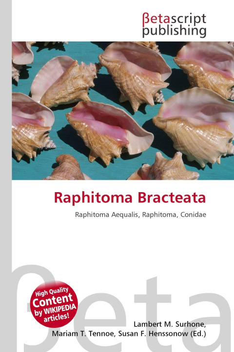 Kniha Raphitoma Bracteata Mariam T. Tennoe