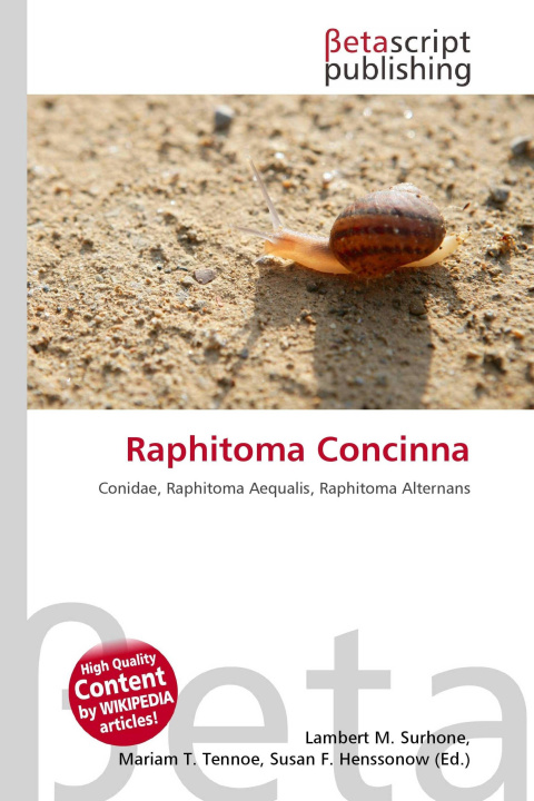 Kniha Raphitoma Concinna Mariam T. Tennoe