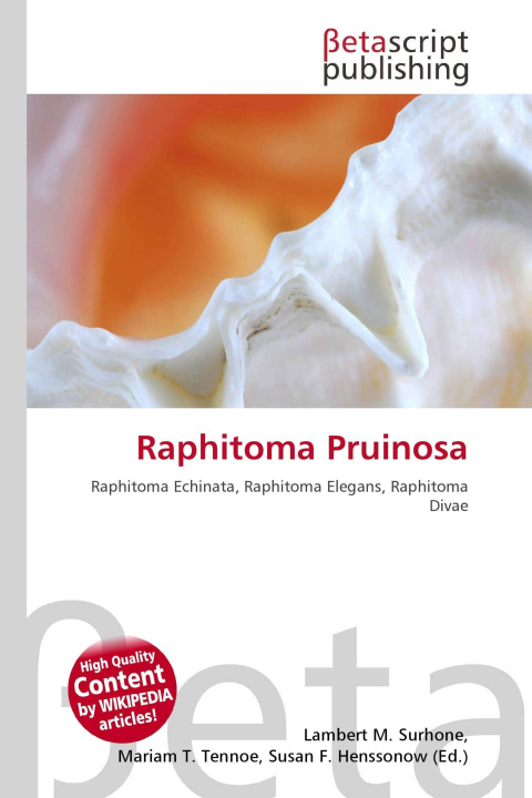 Kniha Raphitoma Pruinosa Mariam T. Tennoe