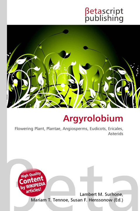 Kniha Argyrolobium Mariam T. Tennoe