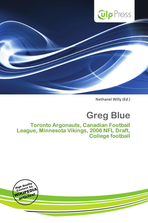 Knjiga Greg Blue 