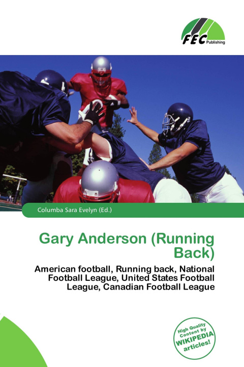 Kniha Gary Anderson (Running Back) 