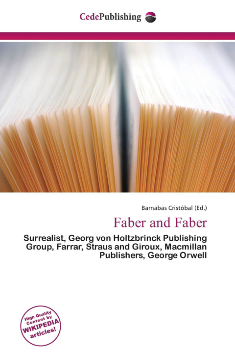 Kniha Faber and Faber 