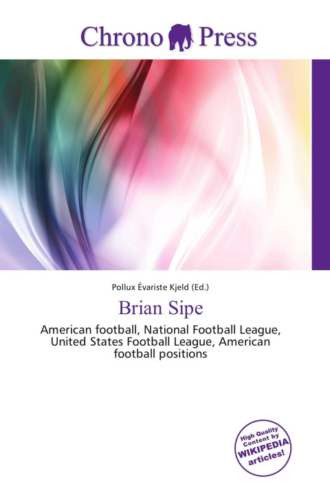 Kniha Brian Sipe 