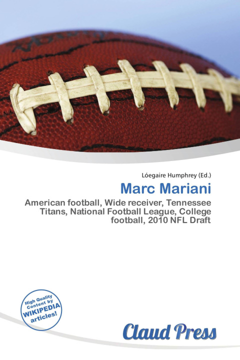 Kniha Marc Mariani 