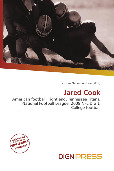 Kniha Jared Cook 
