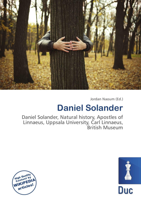 Kniha Daniel Solander 