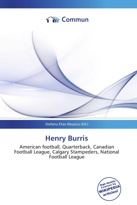 Kniha Henry Burris 