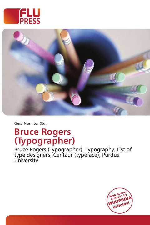Knjiga Bruce Rogers (Typographer) 