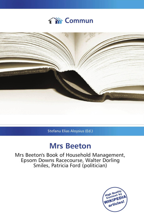 Kniha Mrs Beeton 
