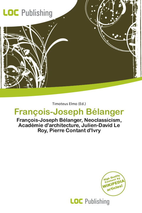 Kniha François-Joseph Bélanger 