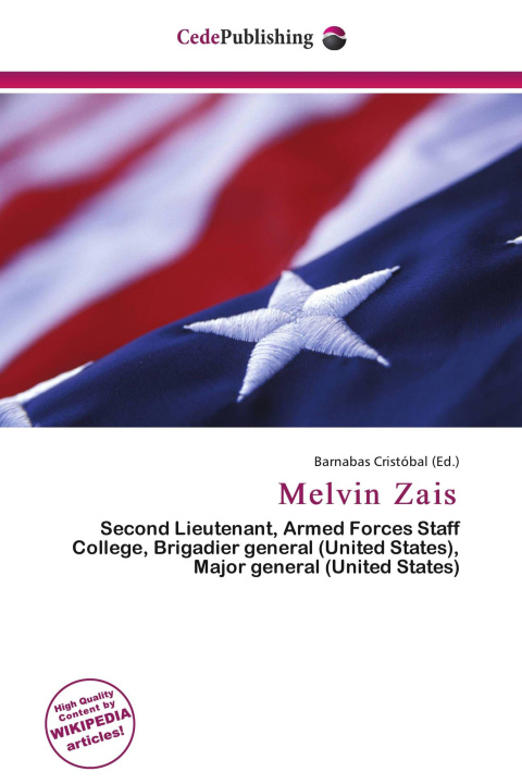 Kniha Melvin Zais 