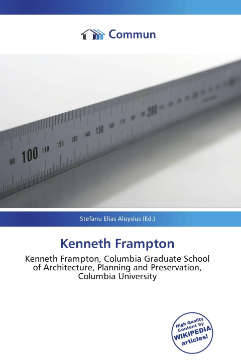 Kniha Kenneth Frampton 