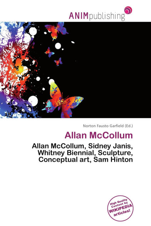 Knjiga Allan McCollum 