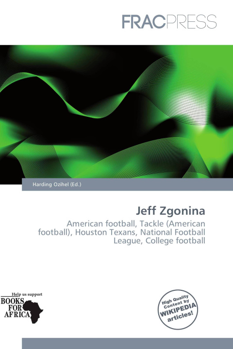 Kniha Jeff Zgonina 