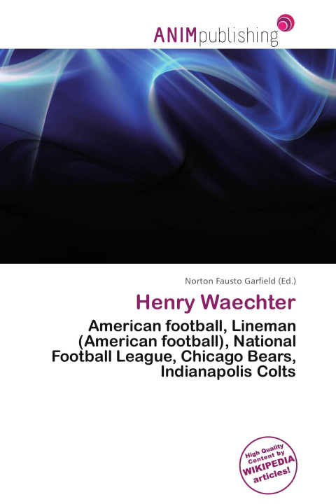 Kniha Henry Waechter 