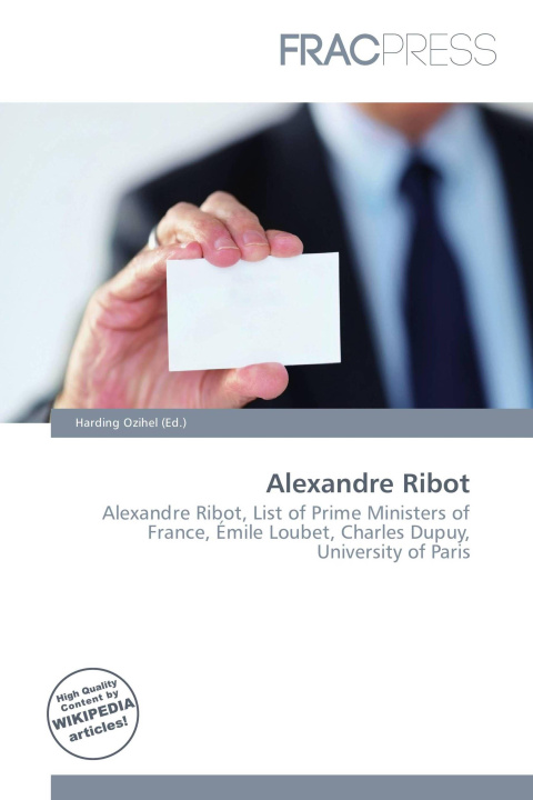 Kniha Alexandre Ribot 