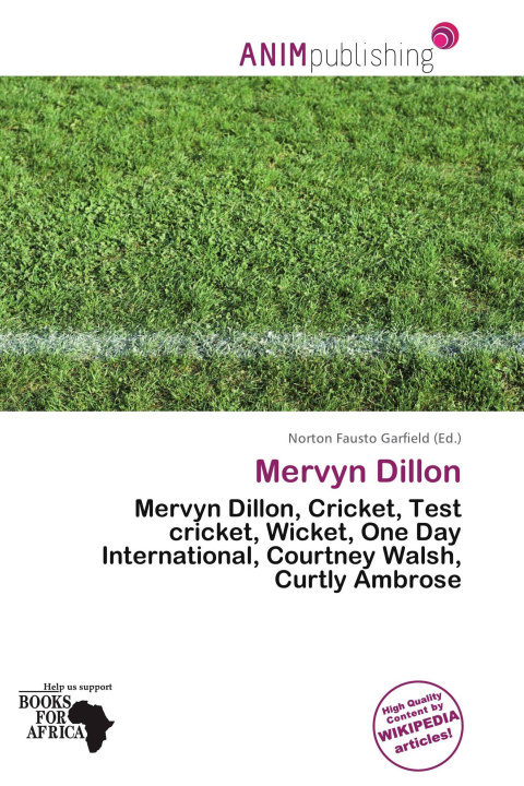 Kniha Mervyn Dillon 