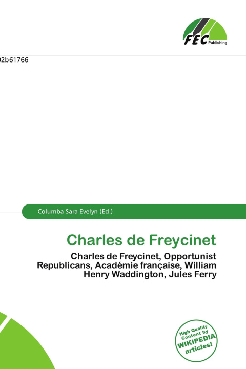 Kniha Charles de Freycinet 