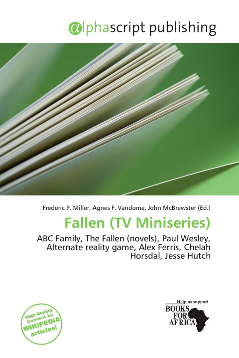 Kniha Fallen (TV Miniseries) Agnes F. Vandome