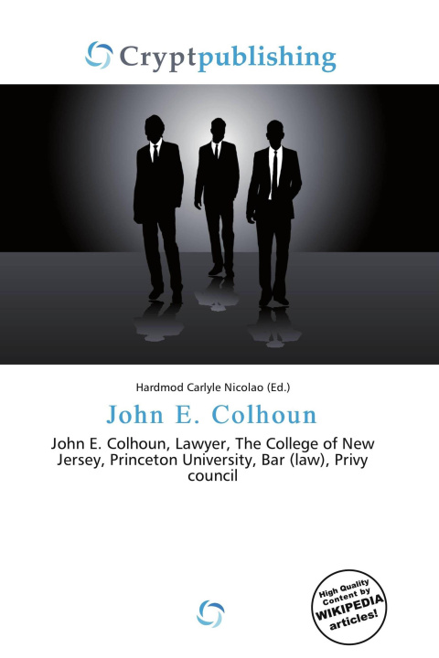 Kniha John E. Colhoun 