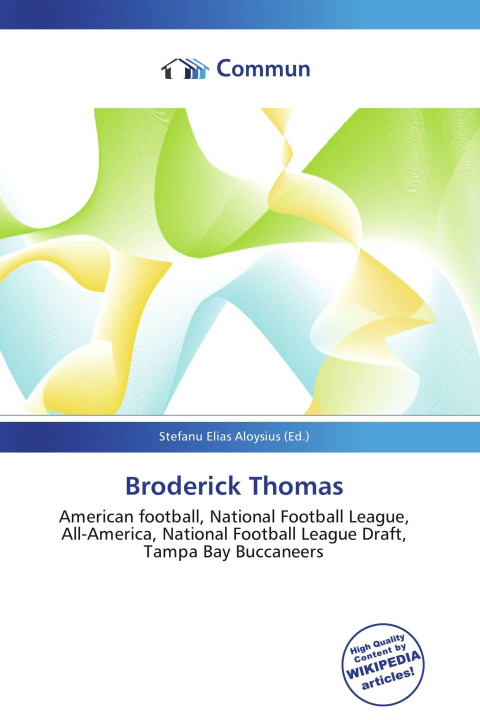 Kniha Broderick Thomas 