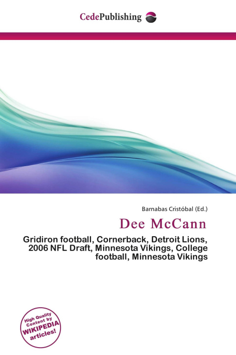 Kniha Dee McCann 