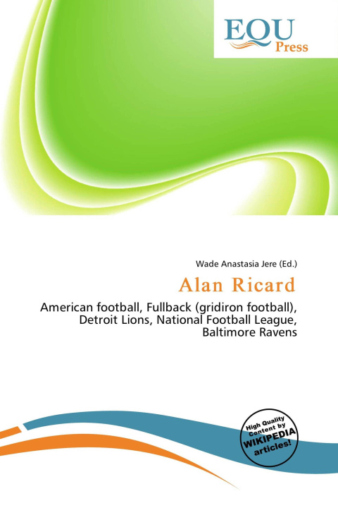 Kniha Alan Ricard 