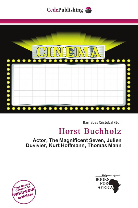 Kniha Horst Buchholz 