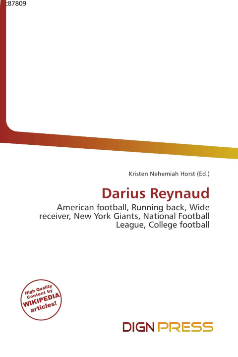 Kniha Darius Reynaud 