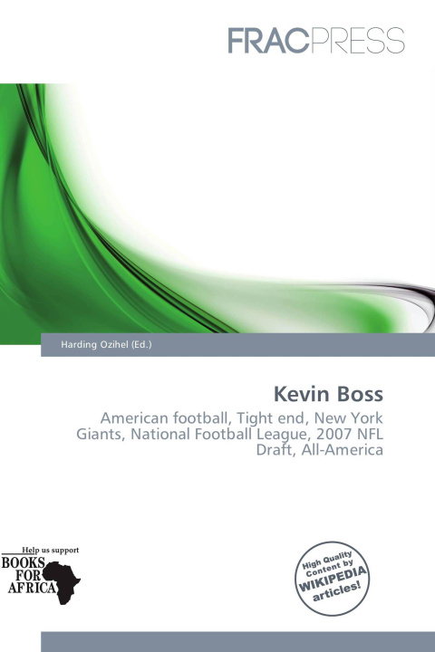 Kniha Kevin Boss 