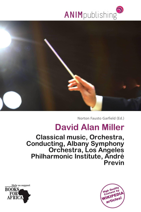 Kniha David Alan Miller 