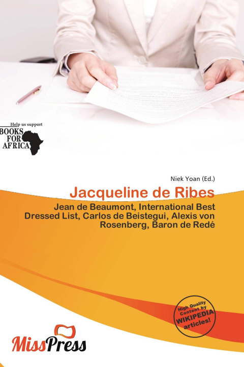 Kniha Jacqueline de Ribes 