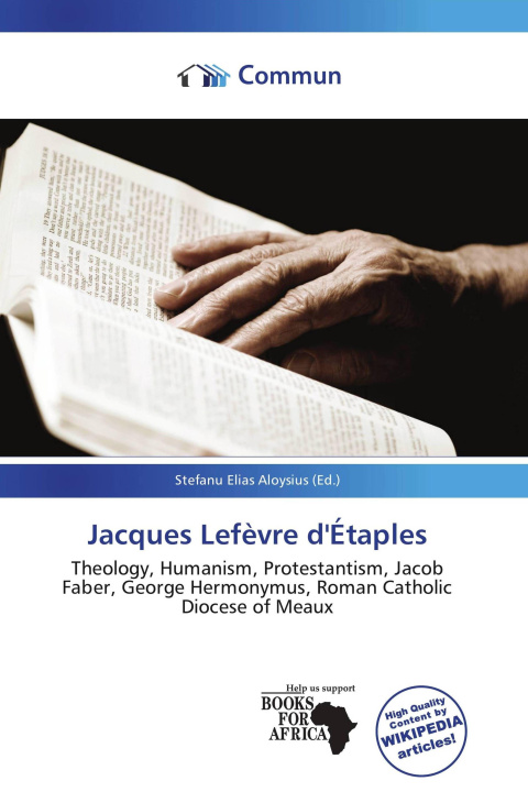 Kniha Jacques Lefèvre d'Étaples 