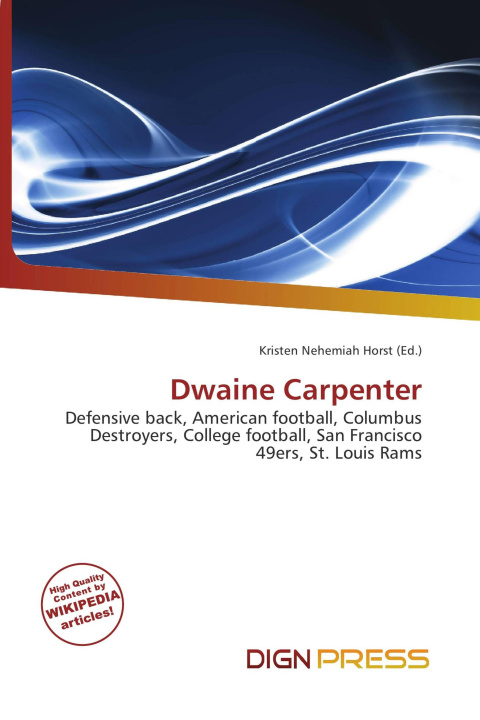 Kniha Dwaine Carpenter 