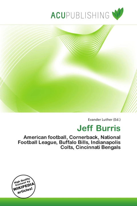 Kniha Jeff Burris 