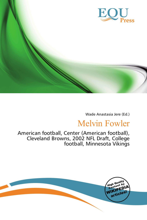 Kniha Melvin Fowler 