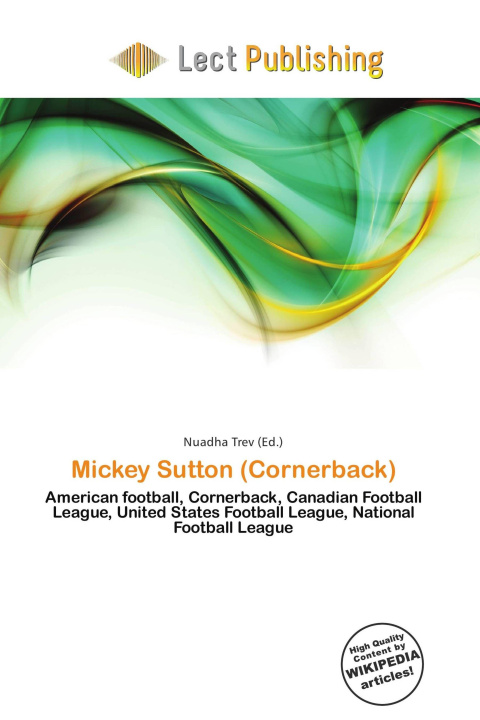 Kniha Mickey Sutton (Cornerback) 